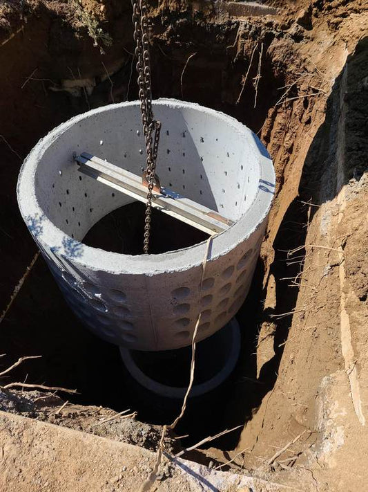 Seepage Tank install